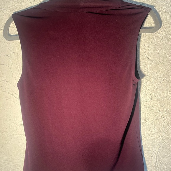 Calvin Klein Purple Sleeveless Blouse Size XS - Picture 2 of 5